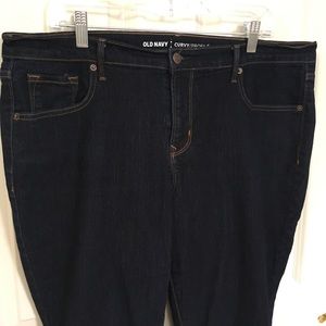 Old Navy Curvy Jeans in Dark Wash, size 16 short